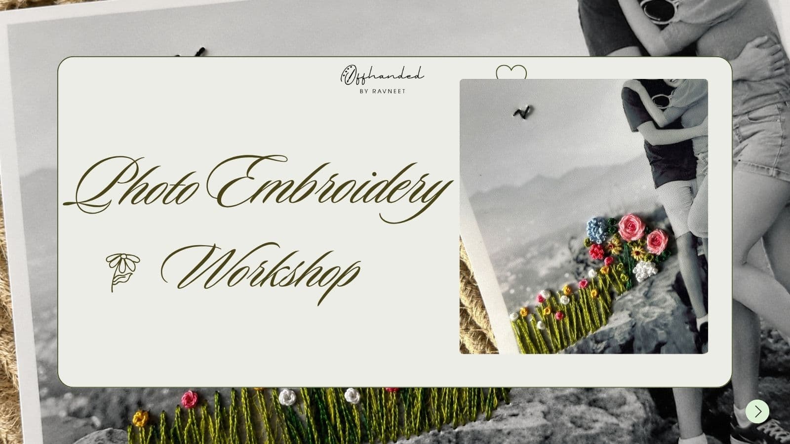 Photo Embroidery Workshop
